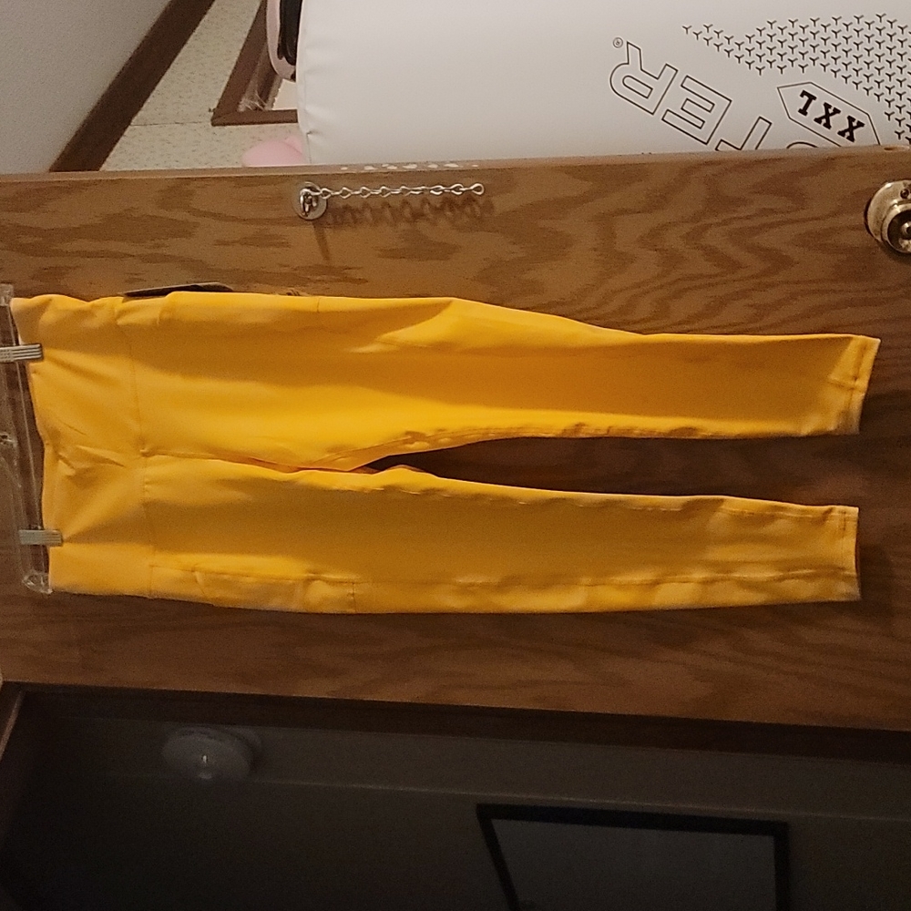 IDEOLOGY PERFORMANCE HIGH RISE 7/8 LEGGING: SIDE POCKET:ORANGE:NWT: SZ M